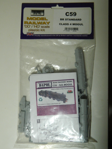 Dapol C059 OO 2-6-0 BR Mogul Plastic Kit