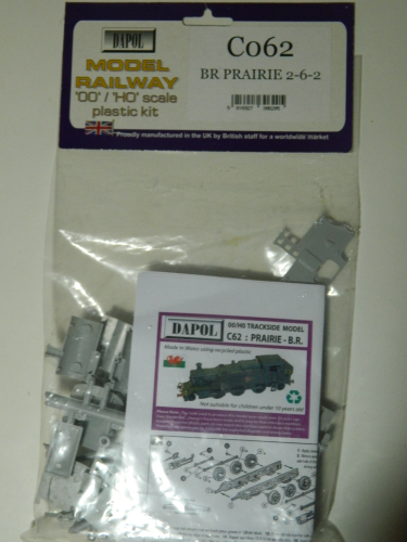 Dapol C062 OO 2-6-2 BR Prairie Plastic Kit
