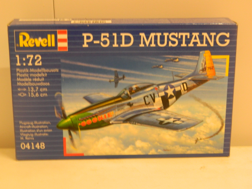 04148 1:72 P-51D Mustang Plastic Kit
