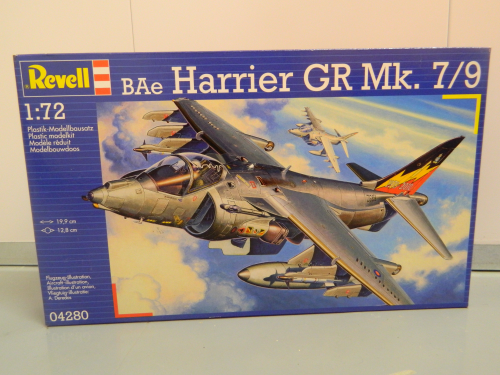 04280 1:72 BAe Harrier GR Mk. 7/9 Plastic Kit