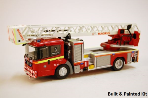 FBM100 1:48 Mercedes 'Econic' Magirus Turntable Ladder - London Fire Brigade