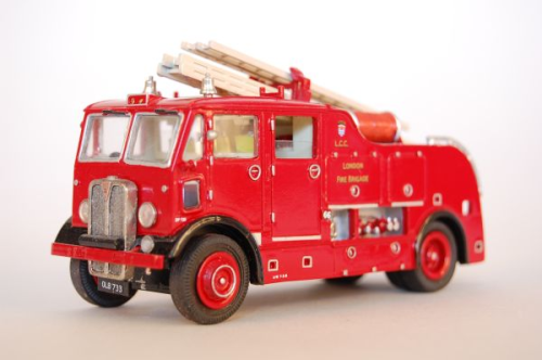 FBM02 1:48 AEC Regent Merryweather Pump - London Fire Brigade - Built & Painted