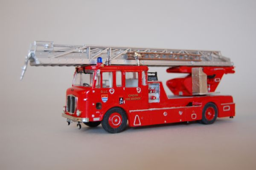 FBM24 1:48 1964 AEC Merryweather 100' Turntable Ladder - London Fire Brigade - Built & Painted
