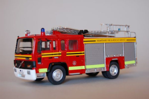 FBM22 1:48 Volvo FL6/14 Pump Ladder (Saxon) - Hampshire Fire & Rescue Service - Built & Painted