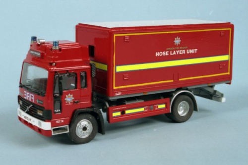 FBM67 1:48 Volvo FL6/14 Hose Layer Unit (Pod) - London Fire Brigade - Built & Painted