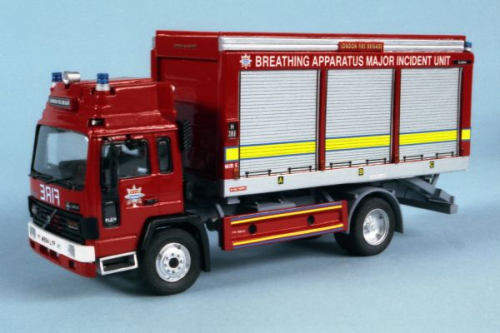 FBM68 1:48 Volvo FL6/14 Breathing Apparatus Major Incident Unit (Pod) - London Fire Brigade - Built & Painted