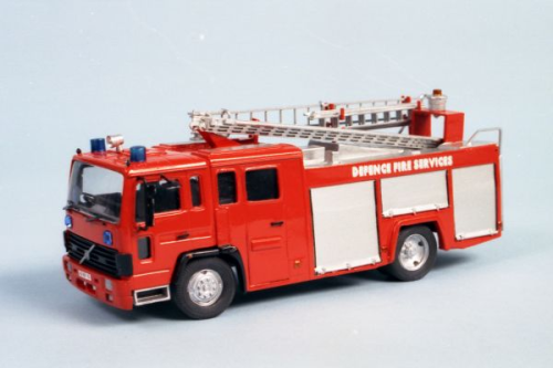 FBM62 1:48 Volvo FL6/14 Pump - Defence Fire Service - Built & Painted