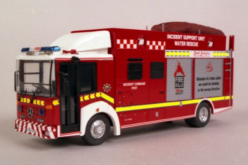 FBM92 1:48 Mercedes 'Econic' Water Rescue Unit - South Yorkshire Fire & Rescue - Built & Painted
