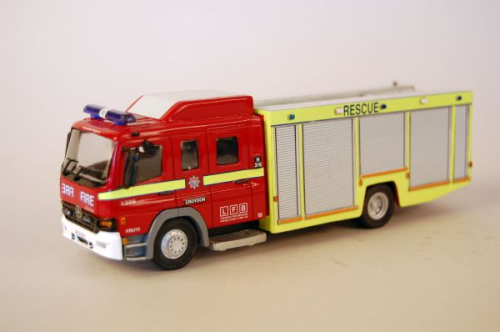 FBM96 1:48 Mercedes Atego Fire Rescue Unit - London Fire Brigade - Built & Painted