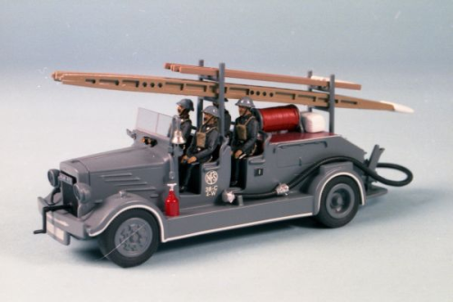 FBM30P 1:48 1930's Dennis Big 4 Pump - National Fire Service (NFS) - Built & Painted
