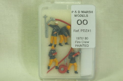 Z41 1:76/OO 1970/80 Fire Crew Painted