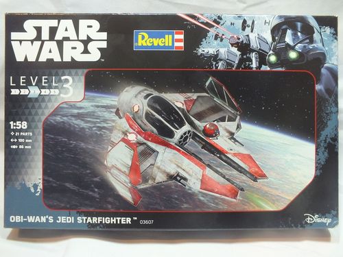 03607 Star Wars Obi-Wan's Jedi Starfighter 1:58 Scale