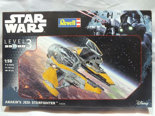 03606 Star Wars Anakin's Jedi Starfighter 1:58 Scale