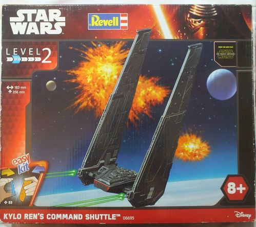 06695 Star Wars Kylo Ren's Command Shuttle 1:93 Scale - Click Together