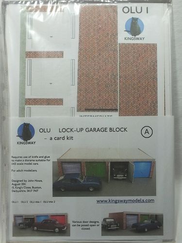 OLU Lock-Up Garage Block