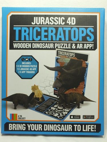 FG002 Jurassic 4D Triceratops