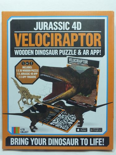 FG004 Jurassic 4D Velociraptor