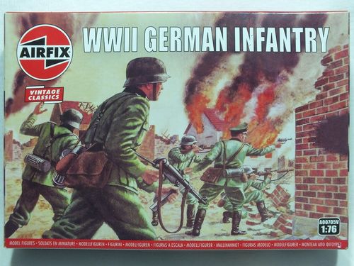 Airfix A00705V 1:76 WWII German Infantry Plastic Kit