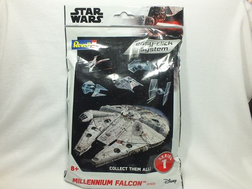 01100 Star Wars Millennium Falcon 1:241 Scale Easy Click System