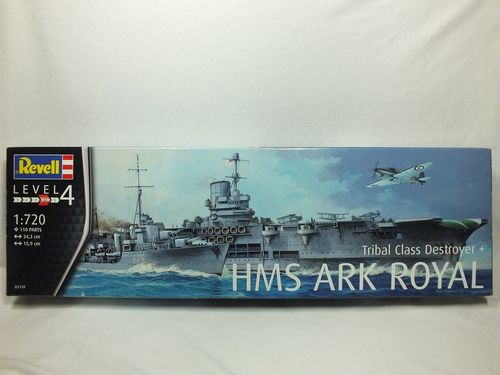 05149 HMS Ark Royal + Tribal Class Destroyer 1:720 Scale