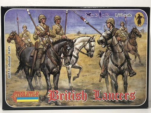 Strelets 055 Colonial Wars British Lancers 1:72 Scale